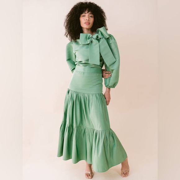 laroque Dresses & Skirts - Laroque Sunday Skirt Green Maxi Size M